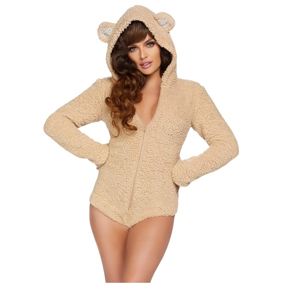 Combinaison Teddy Résille à Col Roulé Leg Avenue – Taille Unique – Neuf Avec Étiquettes